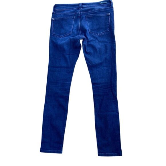 Anthropologie Pilcro 26 Stet Mid-Rise Dark Wash Jeans - Picture 7 of 10